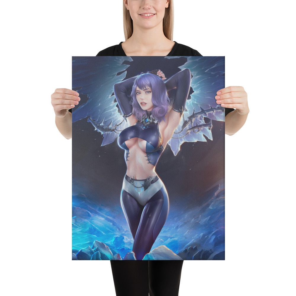Canvas Print: Lumi the Frost Angel